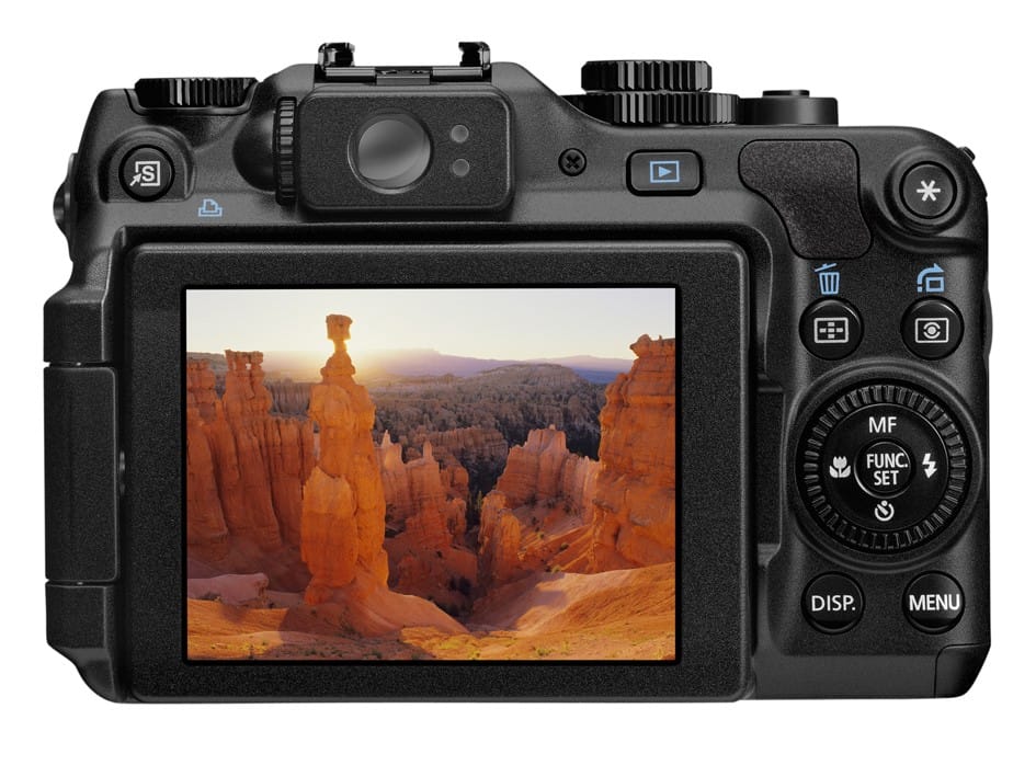 Appareil photo Canon PowerShot G12 10MP/5X + Etui et Carte SD offerts — image 2