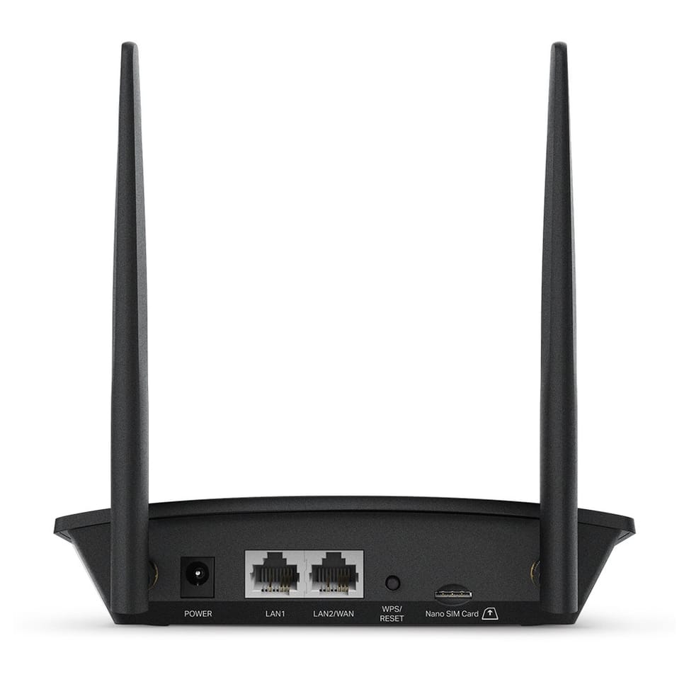 TP-Link TL-MR100 routeur sans fil Fast Ethernet Monobande (2,4 GHz) 4G Noir (TL-MR100) — image 4
