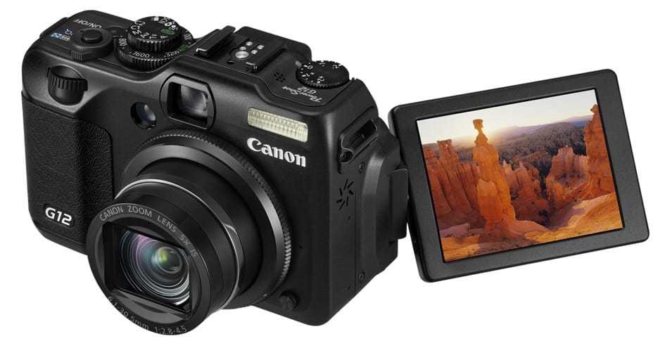 Appareil photo Canon PowerShot G12 10MP/5X + Etui et Carte SD offerts — image 4