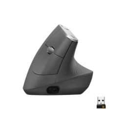 Logitech Souris ergonomique avancée MX Vertical MX Vertical Advanced Ergonimic Mouse, RF + Bluetooth + USB-C  (910-005448)