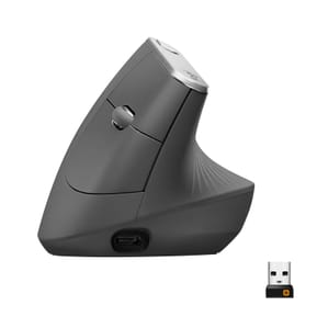 Souris sans fil ergonomique avancée Bluetooth Logitech MX Vertical (910-005448)