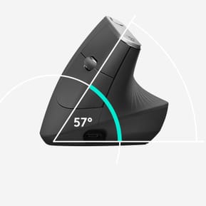 Souris sans fil ergonomique avancée Bluetooth Logitech MX Vertical (910-005448) — image 3