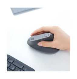 Logitech Souris ergonomique avancée MX Vertical MX Vertical Advanced Ergonimic Mouse, RF + Bluetooth + USB-C  (910-005448)