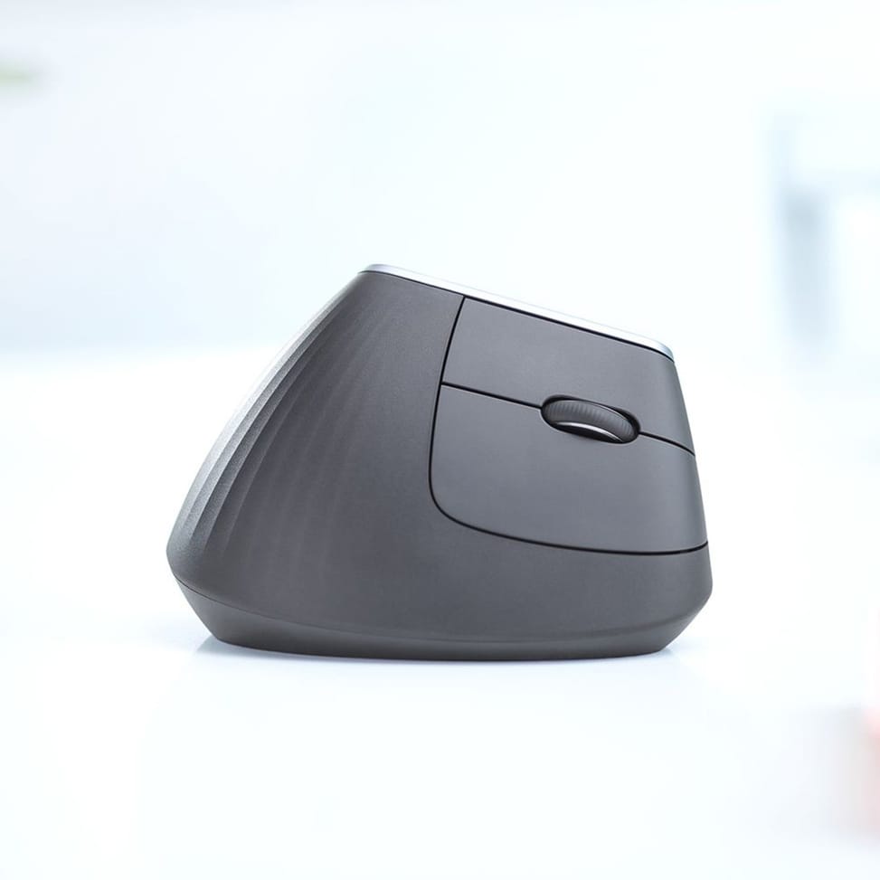 فأرة لاسلكية مريحة متطورة Bluetooth Logitech MX Vertical (910-005448) — صورة 8