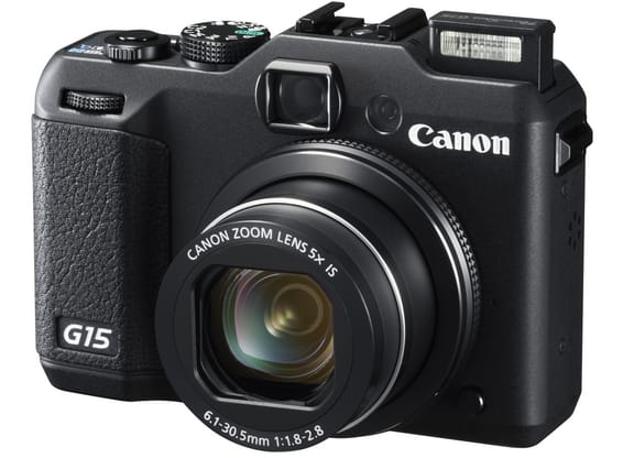 Appareil photo Canon PowerShot G15 12,1MP/5X + Etui et Carte SD offerts