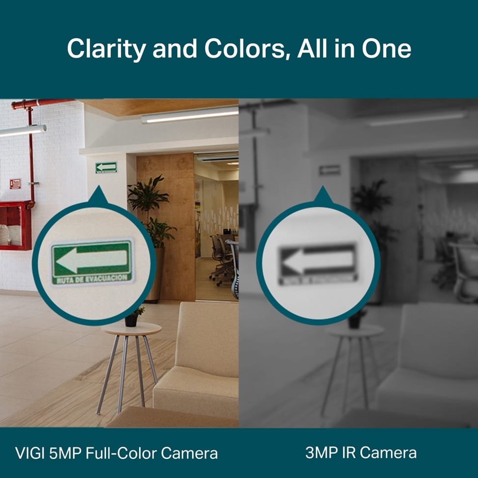 TP-Link VIGI C450 Dôme Caméra de sécurité IP Intérieure 2880 x 1620 pixels Plafond (VIGI C450(4MM)) — image 3