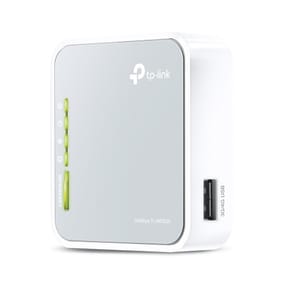 TP-Link TL-MR3020 routeur sans fil Fast Ethernet Monobande (2,4 GHz) 4G Argent, Blanc (TL-MR3020)