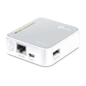 TP-Link TL-MR3020 routeur sans fil Fast Ethernet Monobande (2,4 GHz) 4G Argent, Blanc (TL-MR3020) — image 2