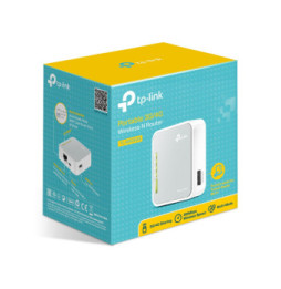 TP-Link TL-MR3020 routeur sans fil Fast Ethernet Monobande (2,4 GHz) 4G Argent, Blanc (TL-MR3020)