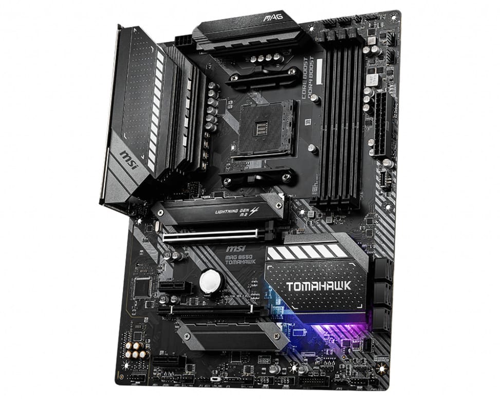 MSI MAG B550 Tomahawk AMD B550 Emplacement AM4 ATX (MAG B550 TOMAHAWK) — image 2