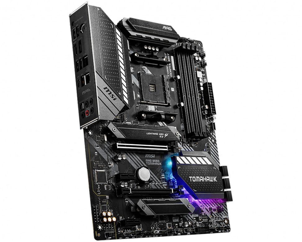 MSI MAG B550 Tomahawk AMD B550 Emplacement AM4 ATX (MAG B550 TOMAHAWK) — image 3