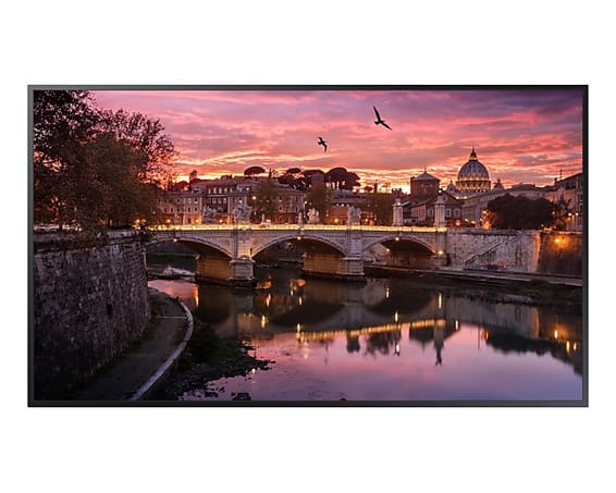Samsung QB75R-B Panneau plat de signalisation numérique 189,2 cm (74.5") TFT Wifi 350 cd/m² 4K Ultra HD Noir Intégré dans le
