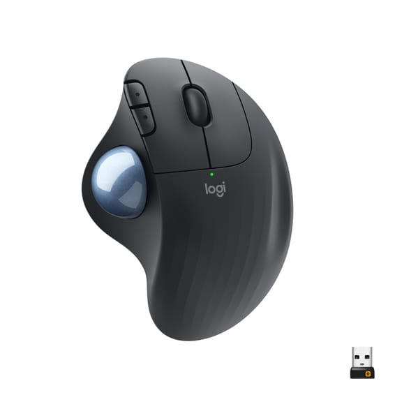 Logitech ERGO M575 Trackball 5 buttons, Bluetooth, Trackball, 400 - 2000 Dpi, 100 x 134 x 48 mm, 145 g (910-005872)