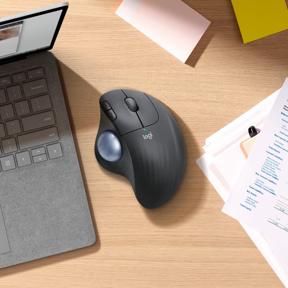 Logitech ERGO M575 Trackball 5 buttons, Bluetooth, Trackball, 400 - 2000 Dpi, 100 x 134 x 48 mm, 145 g (910-005872) — image 5