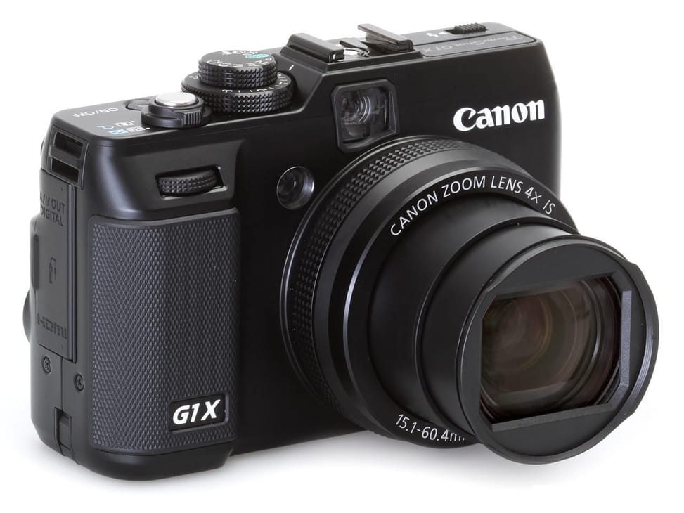Appareil photo Canon PowerShot G1 X 14,3MP/4X + Etui et Carte SD offerts — image 5