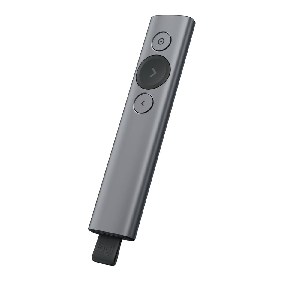 Logitech Spotlight télécommande Bluetooth/RF Gris (910-005166) — image 3
