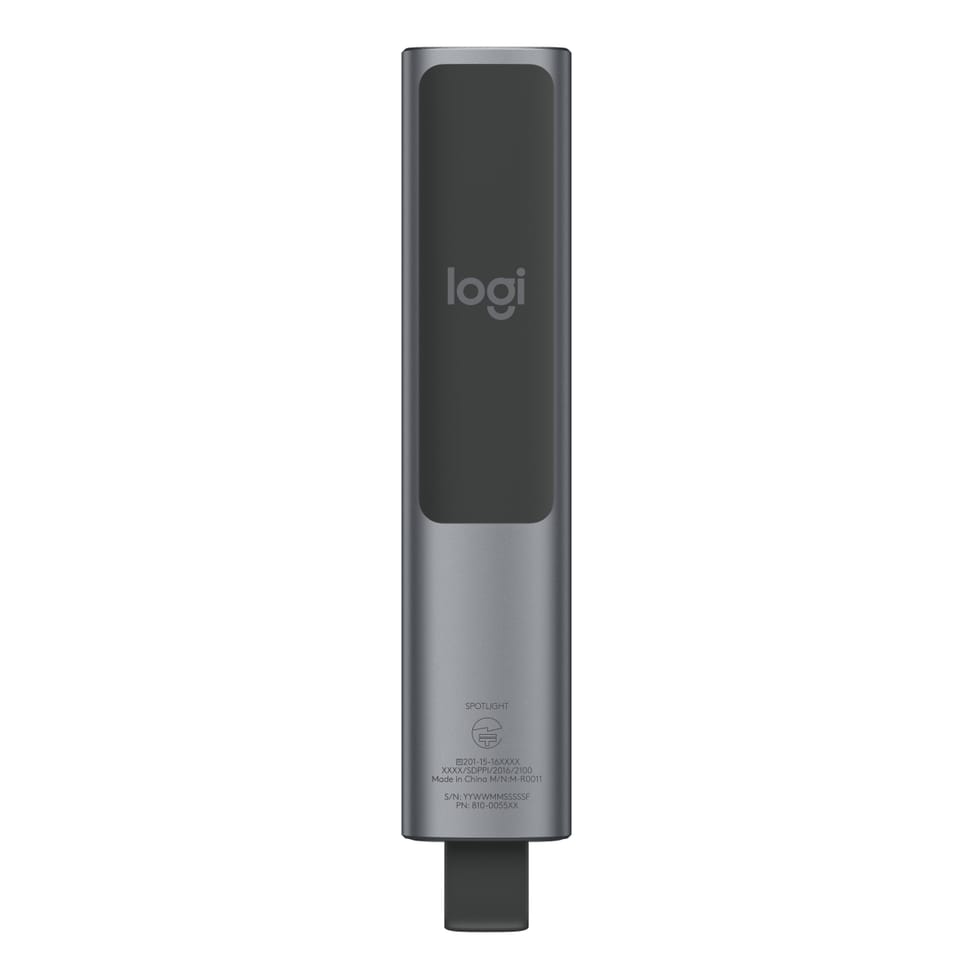 Logitech Spotlight télécommande Bluetooth/RF Gris (910-005166) — image 4