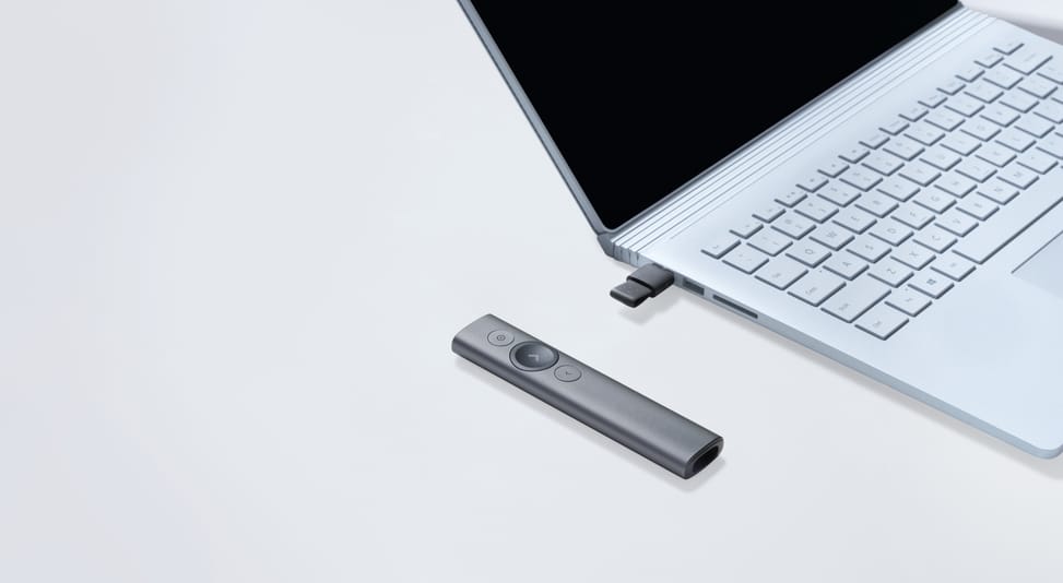 Logitech Spotlight télécommande Bluetooth/RF Gris (910-005166) — image 6