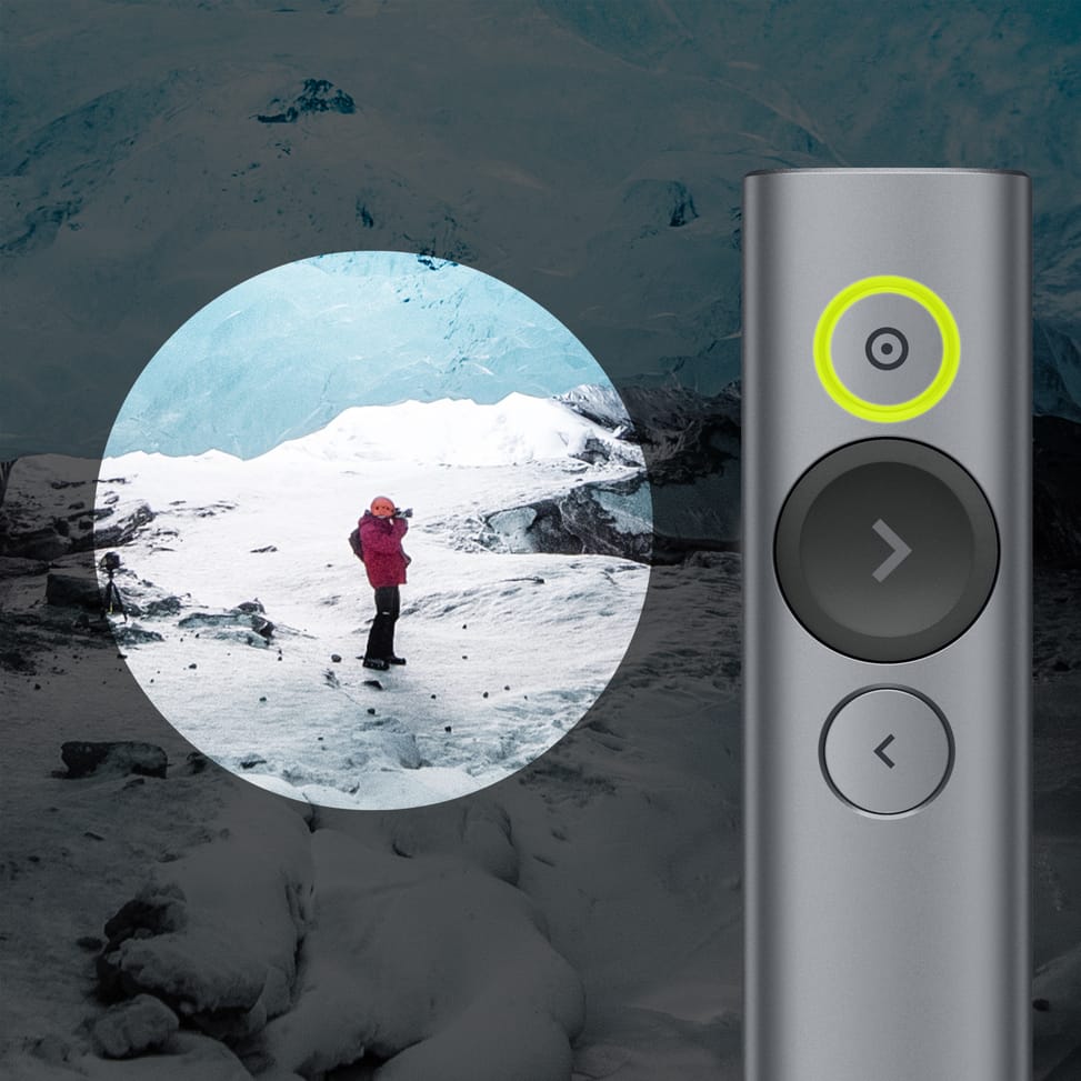 Logitech Spotlight télécommande Bluetooth/RF Gris (910-005166) — image 14