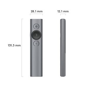 Logitech Spotlight télécommande Bluetooth/RF Gris (910-005166) — image 23