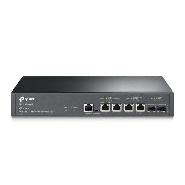 TP-Link TL-SX3206HPP commutateur réseau Géré L2+ 10G Ethernet (100/1000/10000) Connexion Ethernet, supportant l'alimentation — image 2
