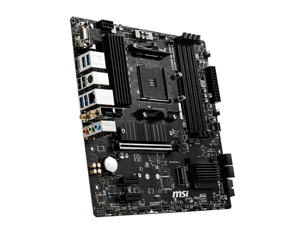 MSI B550M PRO-VDH WIFI carte mère AMD B550 Emplacement AM4 micro ATX (B550M PRO-VDH WIFI) — image 4
