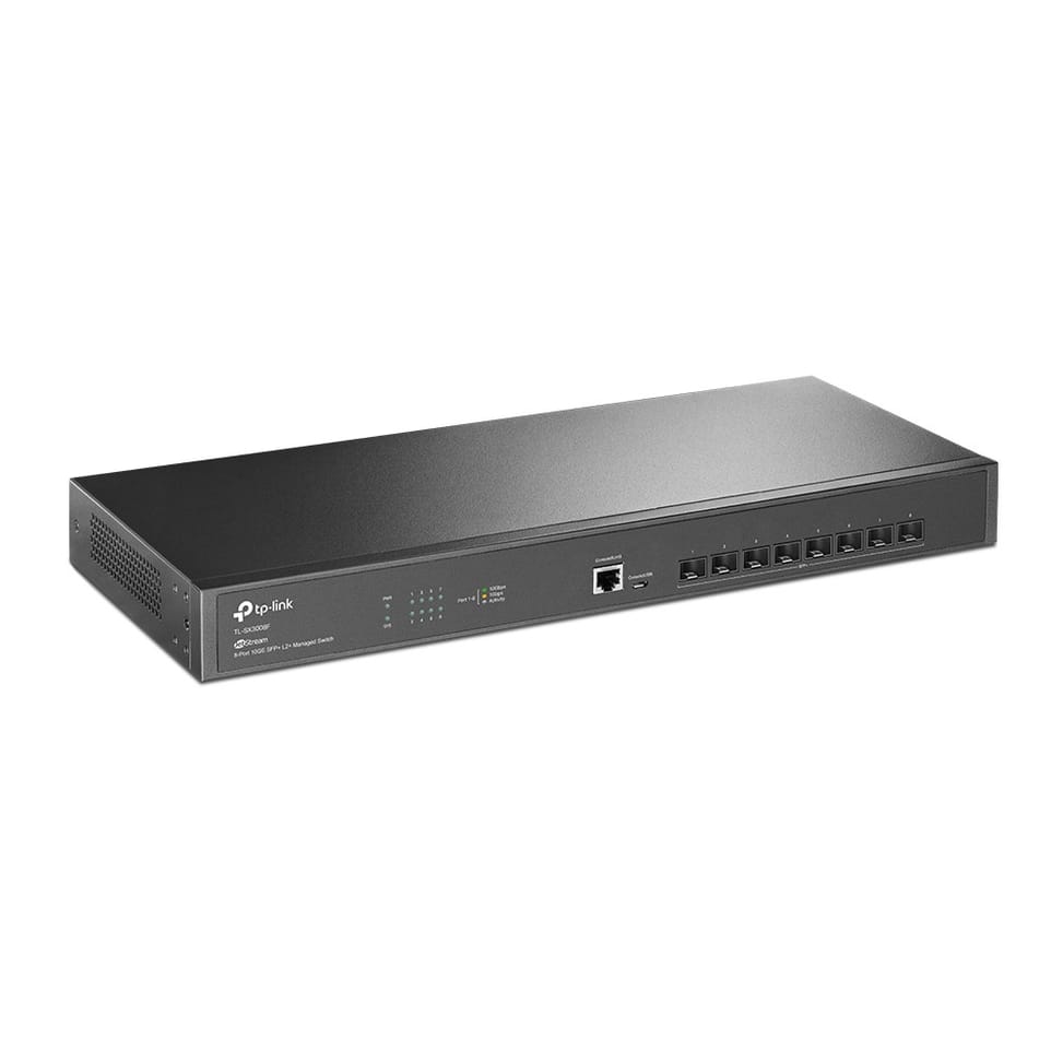 TP-Link TL-SX3008F commutateur réseau Géré L2/L3 Aucun Noir (TL-SX3008F) — image 2