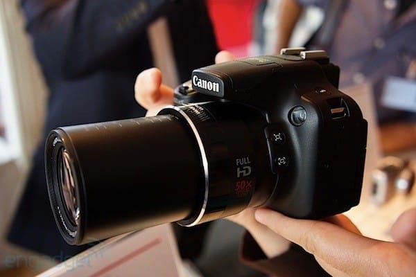 Appareil photo Canon PowerShot SX50 HS 12,1MP/50X + Etui et Carte SD offerts — image 6