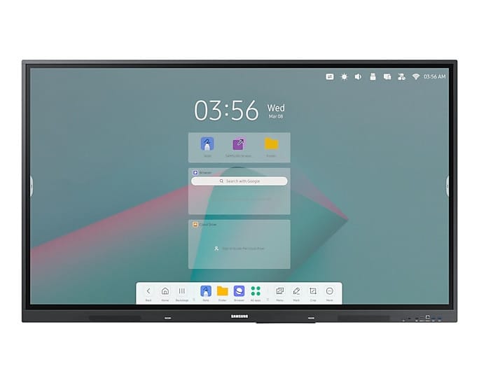 Samsung WA65C tableau blanc interactif et accessoire 165,1 cm (65") 3840 x 2160 pixels Écran tactile Noir (LH65WACWLGCXEN) — image 18