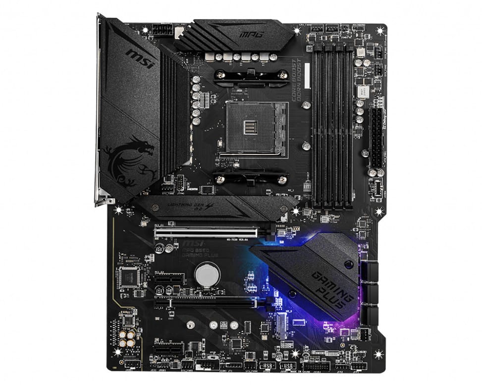 MSI MPG B550 Gaming Plus AMD B550 Emplacement AM4 ATX (MPG B550 GAMING PLUS) — image 1