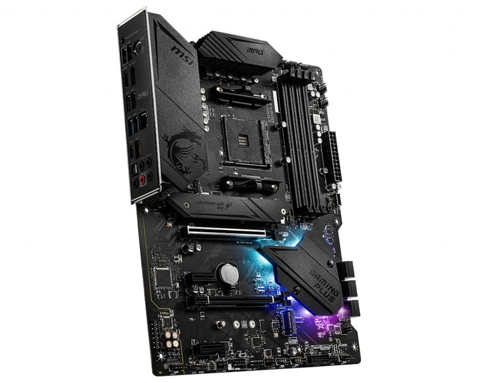 MSI MPG B550 Gaming Plus AMD B550 Emplacement AM4 ATX (MPG B550 GAMING PLUS) — image 3