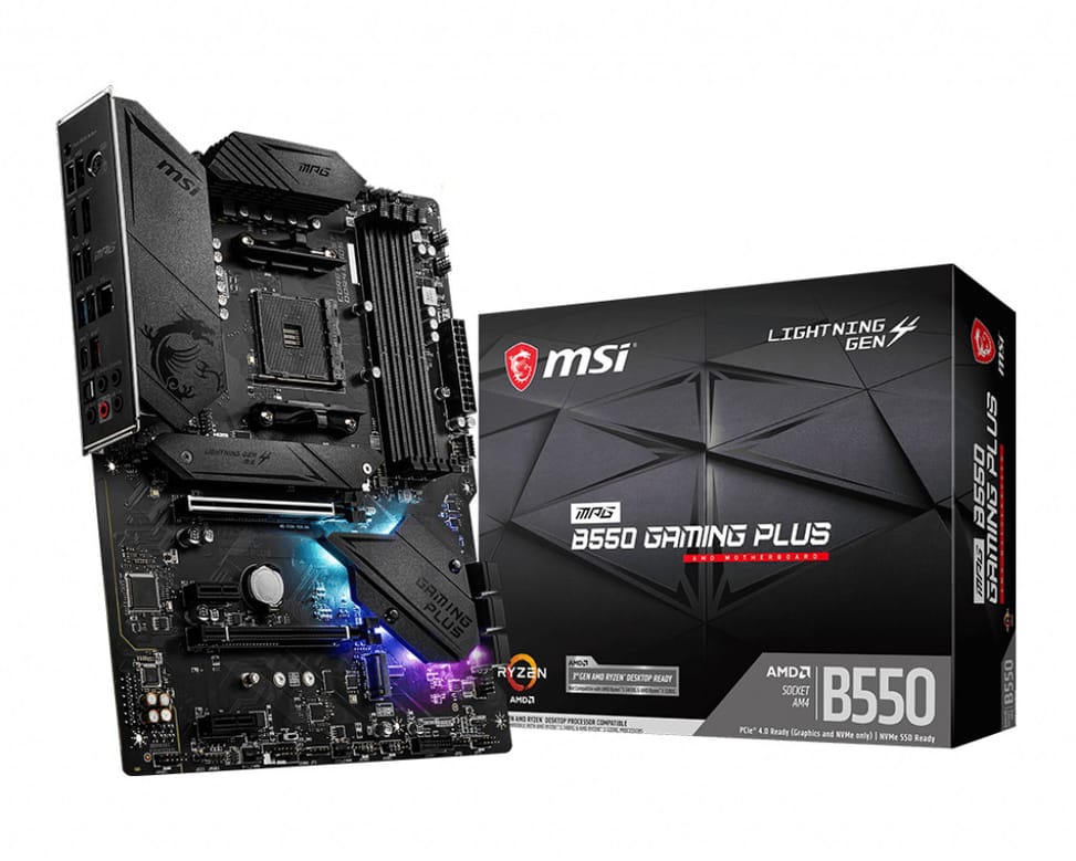 MSI MPG B550 Gaming Plus AMD B550 Emplacement AM4 ATX (MPG B550 GAMING PLUS) — image 5