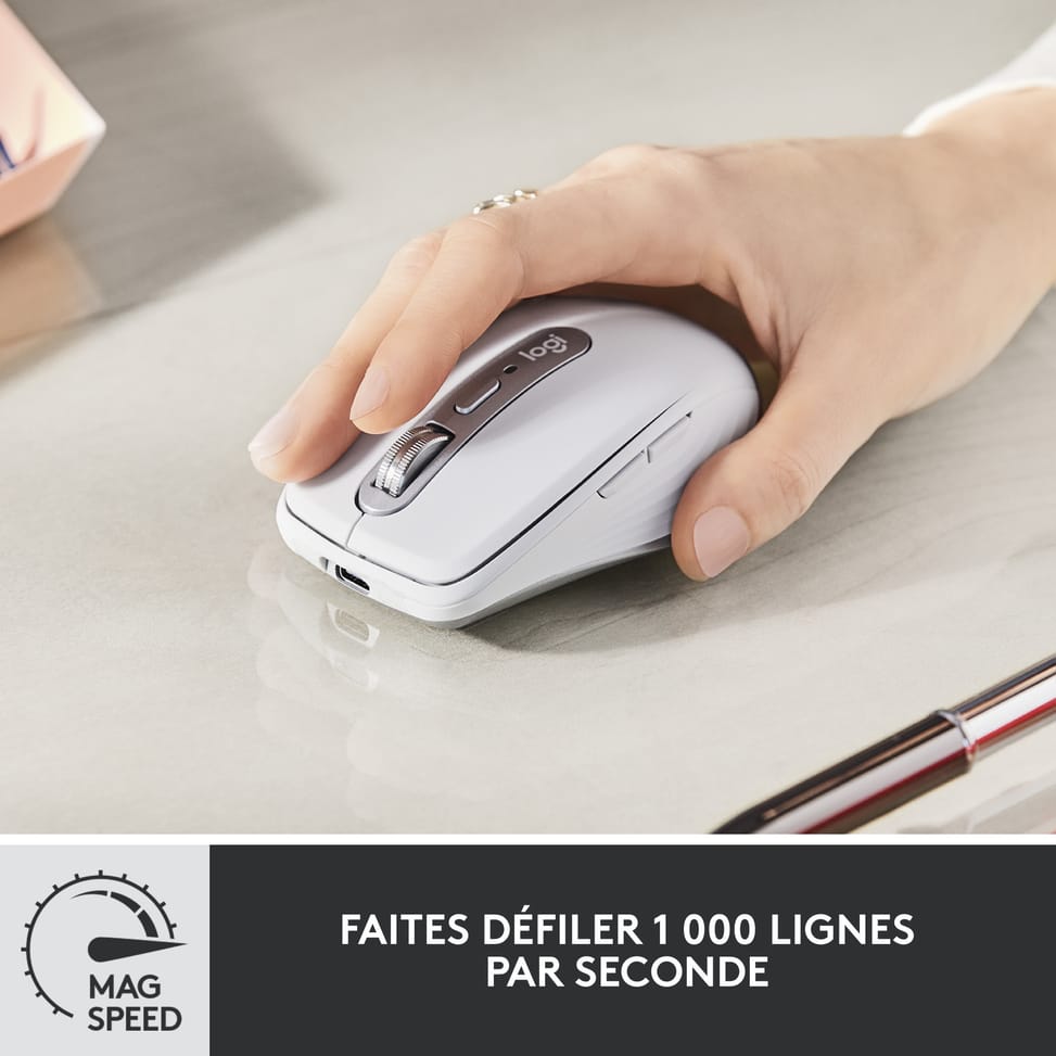 Logitech Anywhere 3 for Business souris Droitier Bluetooth Laser 4000 DPI (910-006216) — image 15