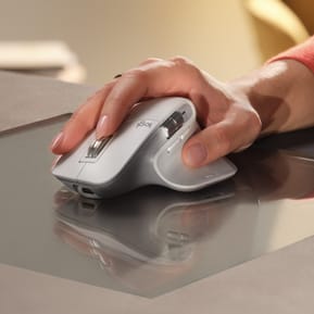 Logitech MX Master 3S souris Droitier RF sans fil + Bluetooth Laser 8000 DPI (910-006560) — image 2