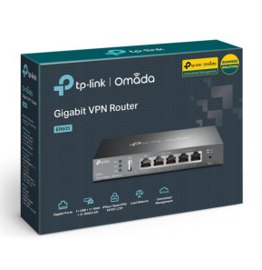 TP-Link ER605 v2 Routeur connecté Gigabit Ethernet Noir (TL-ER605 V2)