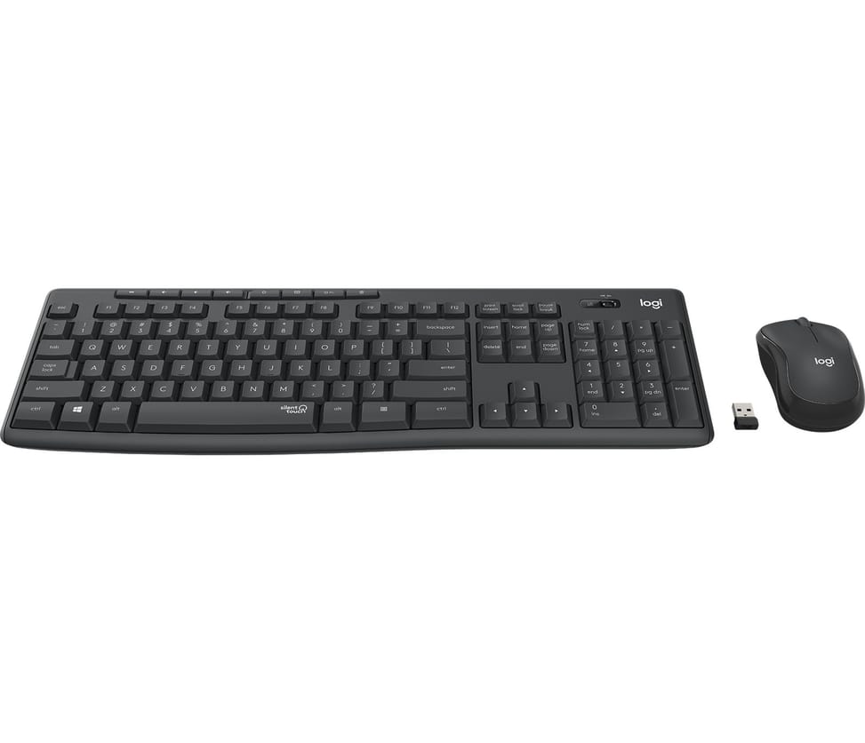 Logitech MK295 Silent Wireless Combo clavier Souris incluse USB QWERTZ Allemand Graphite (920-009794) — image 2