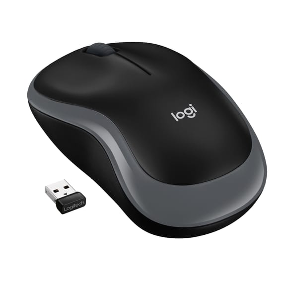 Logitech M185 souris Ambidextre RF sans fil Optique 1000 DPI Wireless Mouse M185 (910-002238)
