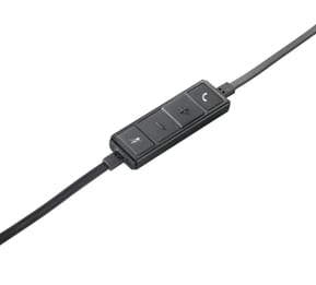 Logitech H650e Casque Avec fil Arceau Bureau/Centre d'appels USB Type-A Noir, Argent (981-000519) — image 6