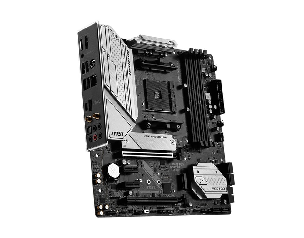 MSI MAG B550M MORTAR MAX WIFI AMD B550 Emplacement AM4 micro ATX (7C94-044R) — image 1