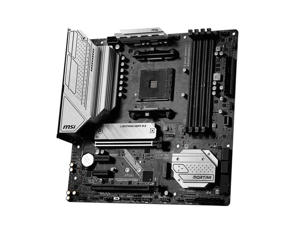 MSI MAG B550M MORTAR MAX WIFI AMD B550 Emplacement AM4 micro ATX (7C94-044R) — image 4