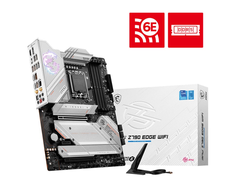 MSI MPG Z790 EDGE WIFI Intel Z790 LGA 1700 ATX (7D91-008R) — image 5