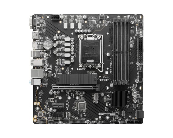 MSI PRO B760M-P carte mère Intel B760 LGA 1700 micro ATX (PRO B760M-P)