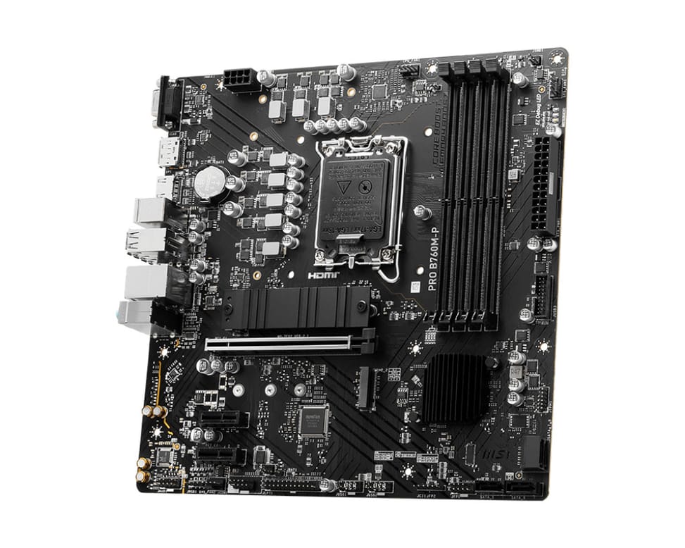MSI PRO B760M-P carte mère Intel B760 LGA 1700 micro ATX (PRO B760M-P) — image 3