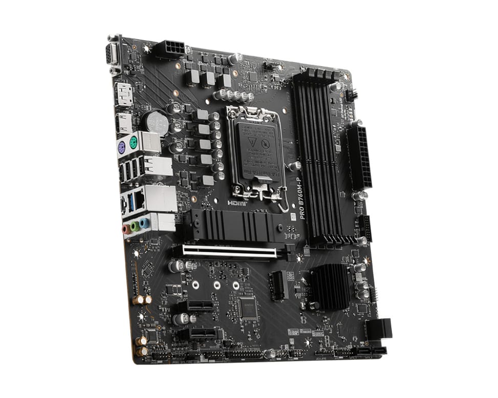 MSI PRO B760M-P carte mère Intel B760 LGA 1700 micro ATX (PRO B760M-P) — image 4