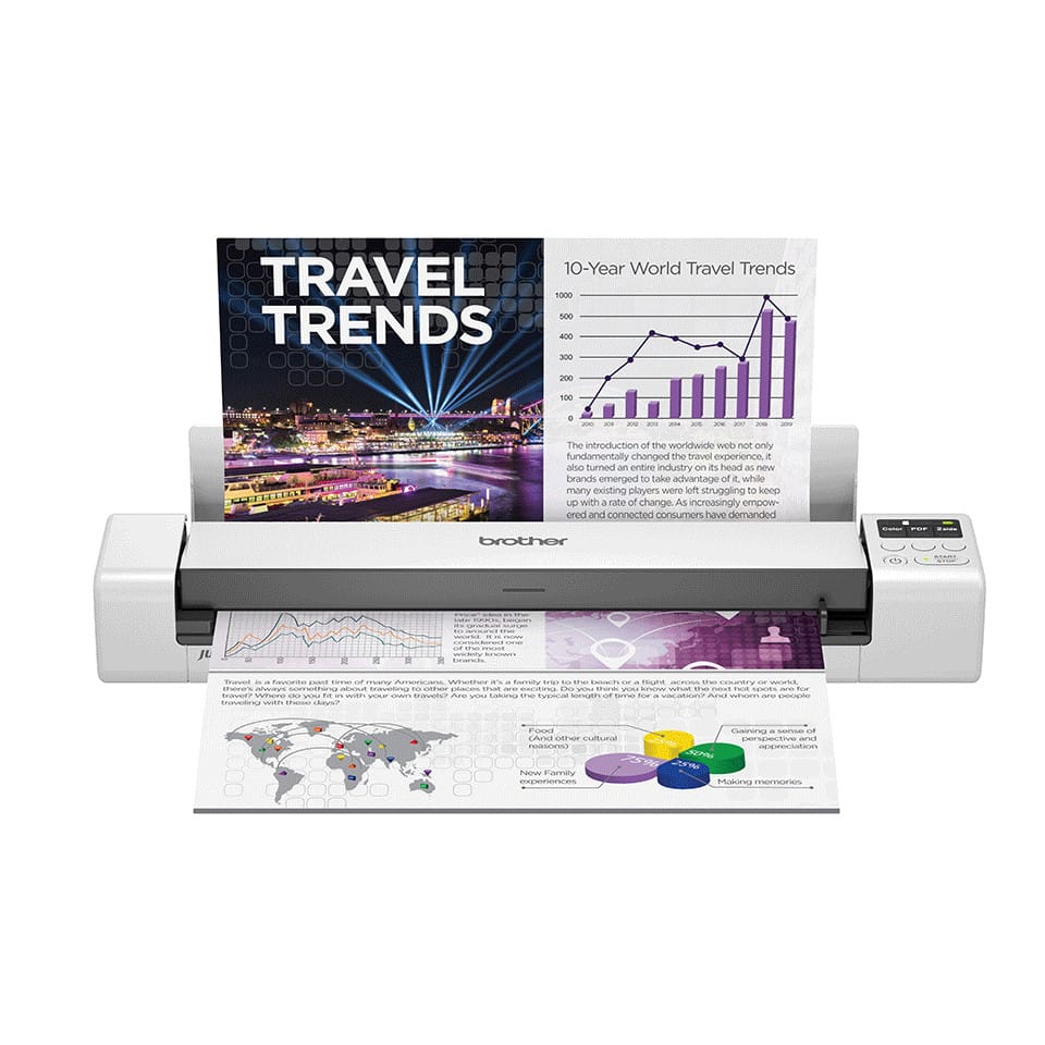 Brother DS-940DW scanner Alimentation papier de scanner 600 x 600 DPI A4 Noir, Blanc (DS-940DW) — image 1