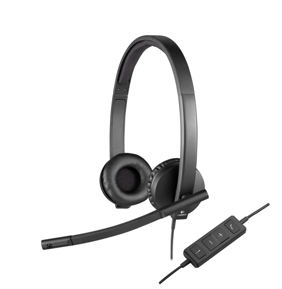 Logitech Casque H570e Confortable, abordable et construit pour durer (981-000575)