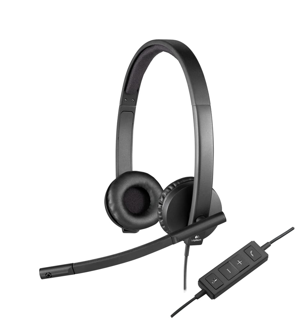 Logitech H570e Headset Comfortable, affordable and built to last (981-000575) — image 1