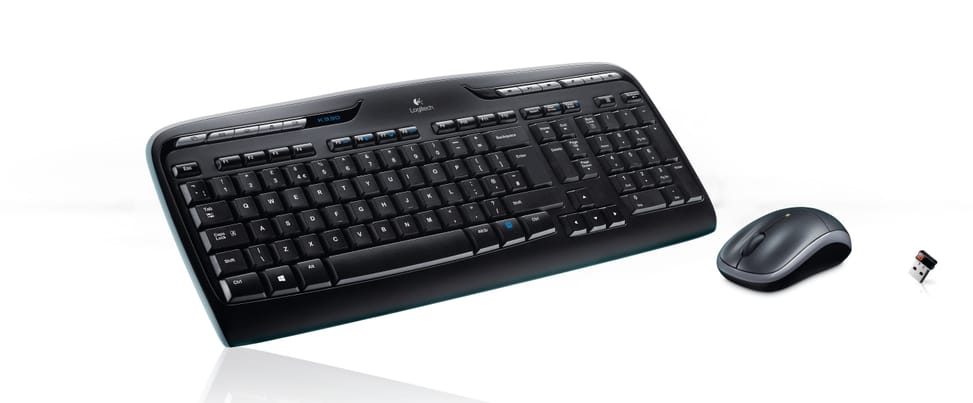 Logitech Wireless Combo MK330 clavier Souris incluse USB QWERTY US International Noir (920-003989) — image 2