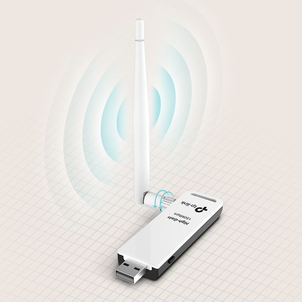 TP-Link TL-WN722N WLAN Network Adapter 150 Mbps (TL-WN722N) — image 4
