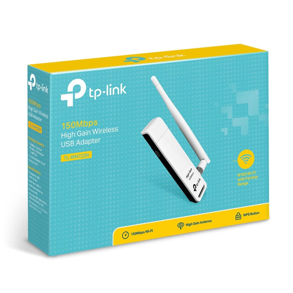 TP-Link TL-WN722N WLAN Network Adapter 150 Mbps (TL-WN722N) — image 5